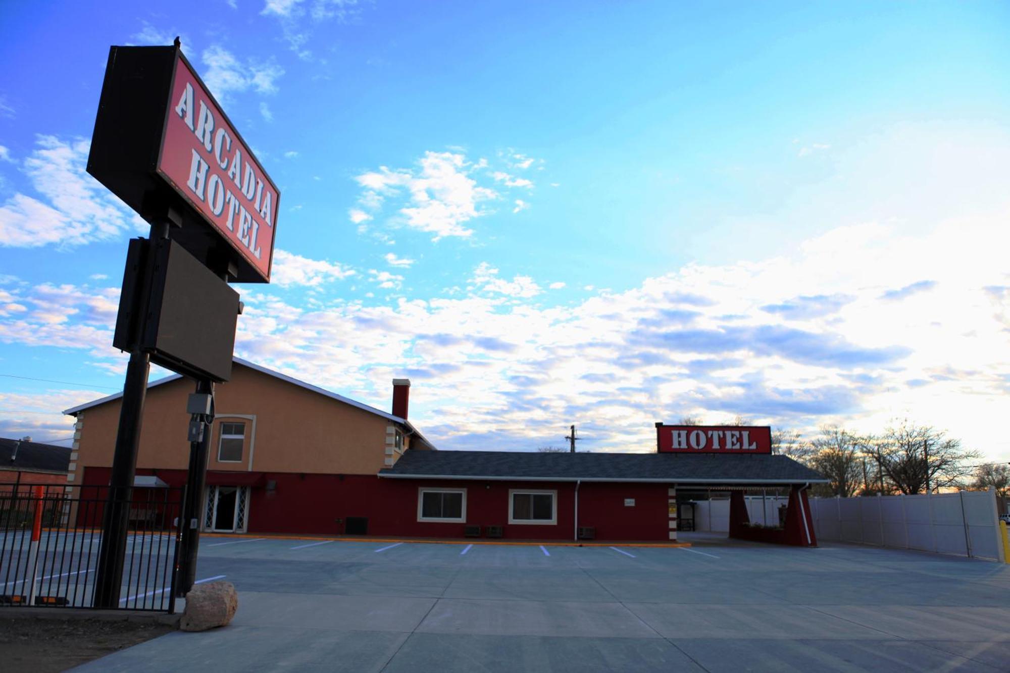 Arcadia Hotel Gering Exterior photo